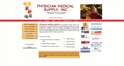 Desktop Screenshot of physicianmedical.com